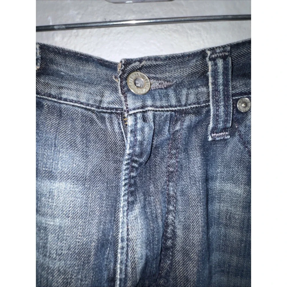 Vintage Lucky Brand Men's Blue Jeans 34X32 Dungarees Y2K